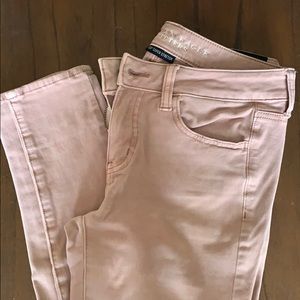 American Eagle Pink Jeggings